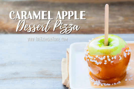 Caramel Apple Dessert Pizza