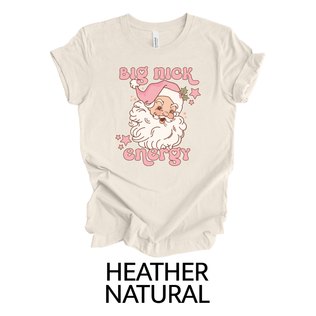 Kringle Krate Christmas Store "Big Nick Energy" T-Shirt
