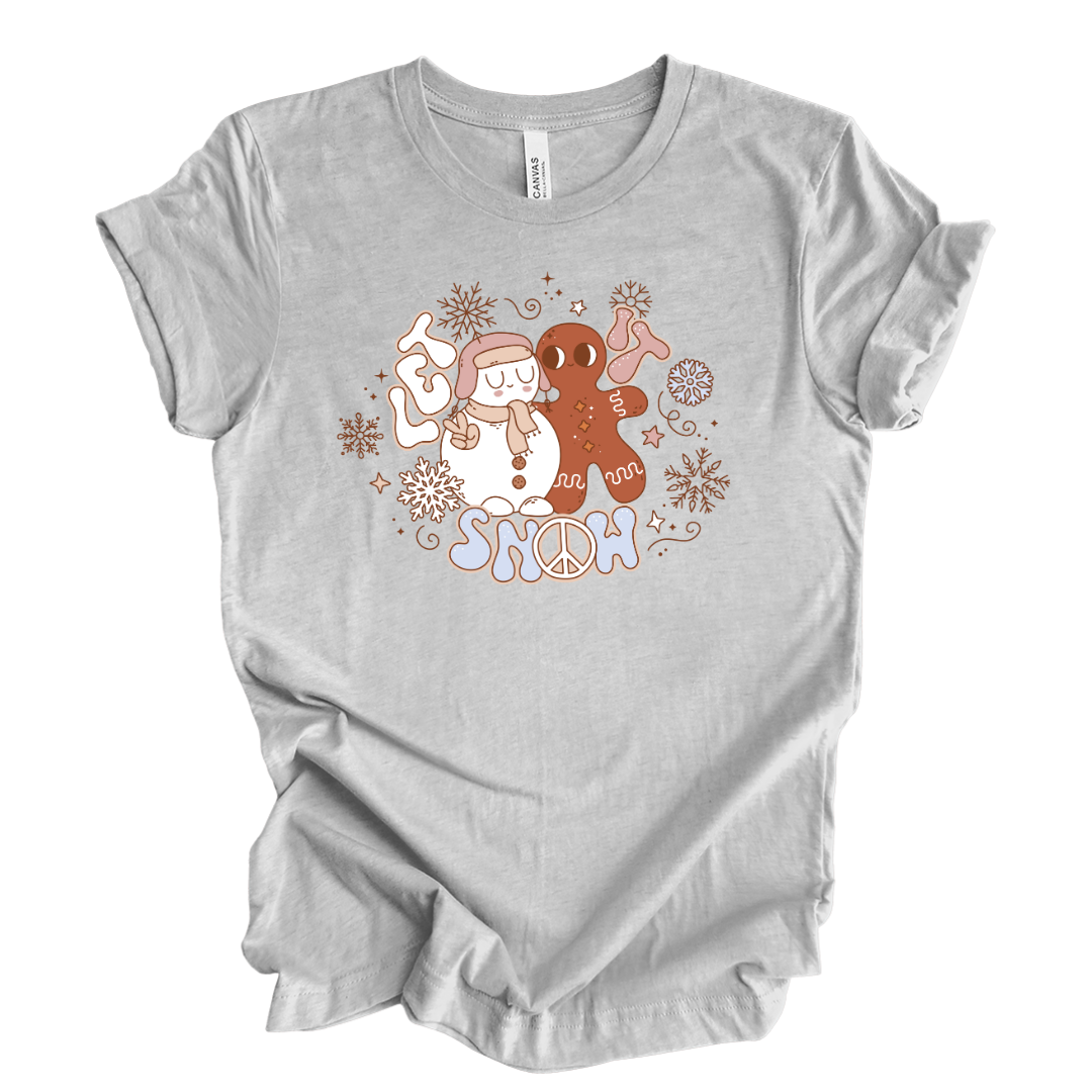 Kringle Krate Christmas Store Let it Snow T-Shirt