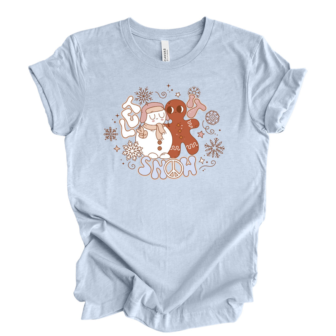 Kringle Krate Christmas Store Let it Snow T-Shirt