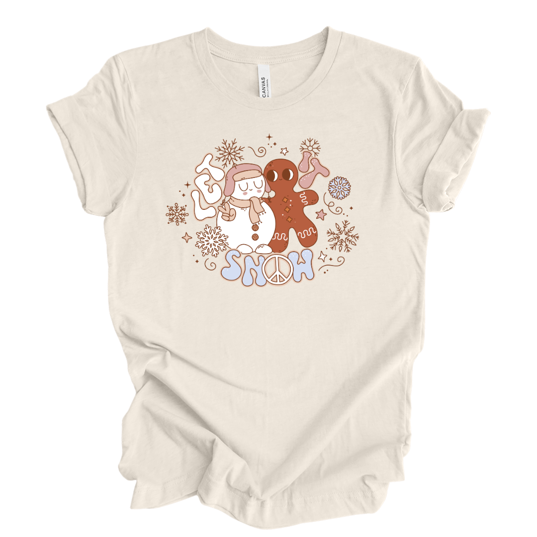 Kringle Krate Christmas Store Let it Snow T-Shirt