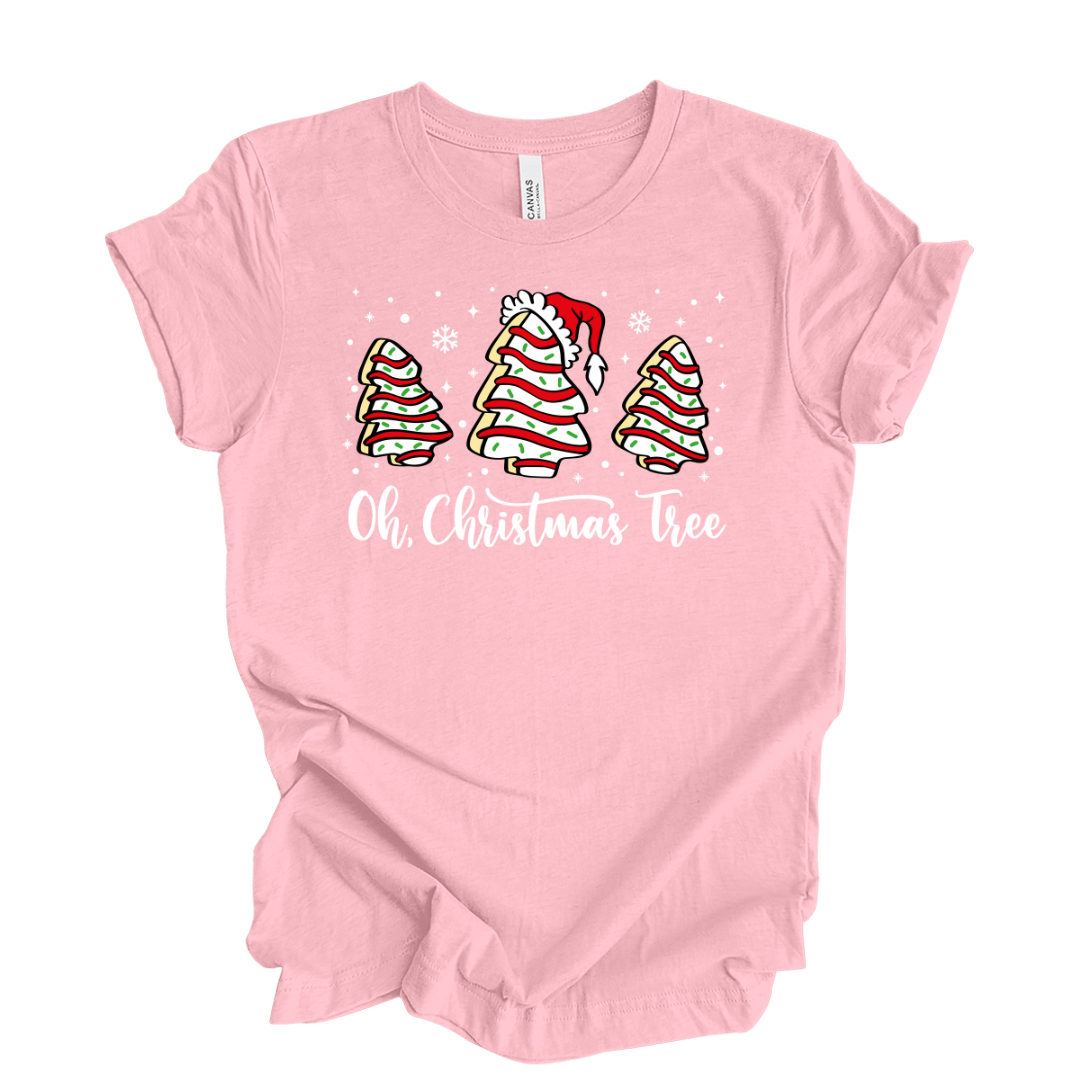Kringle Krate Christmas Store “Oh Christmas Tree” Cake T-shirt