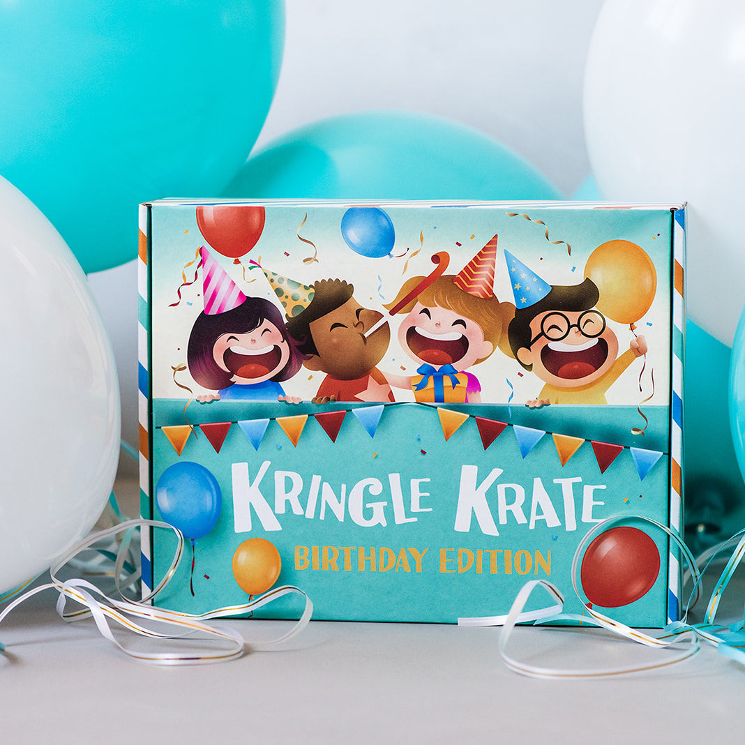 Kringle Krate Christmas Store Birthday Box for Kids