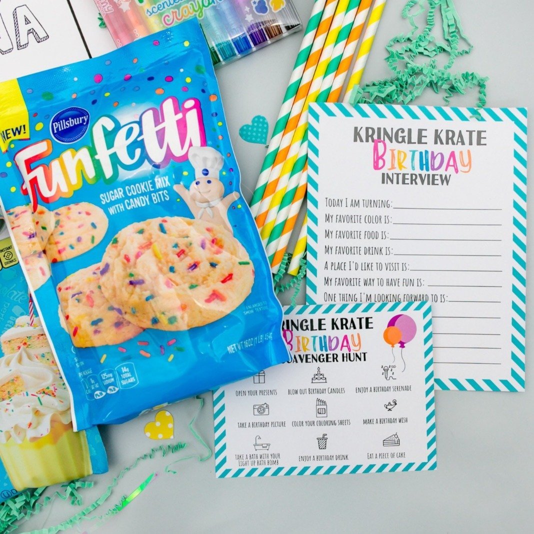 Kringle Krate Christmas Store Birthday Box for Kids