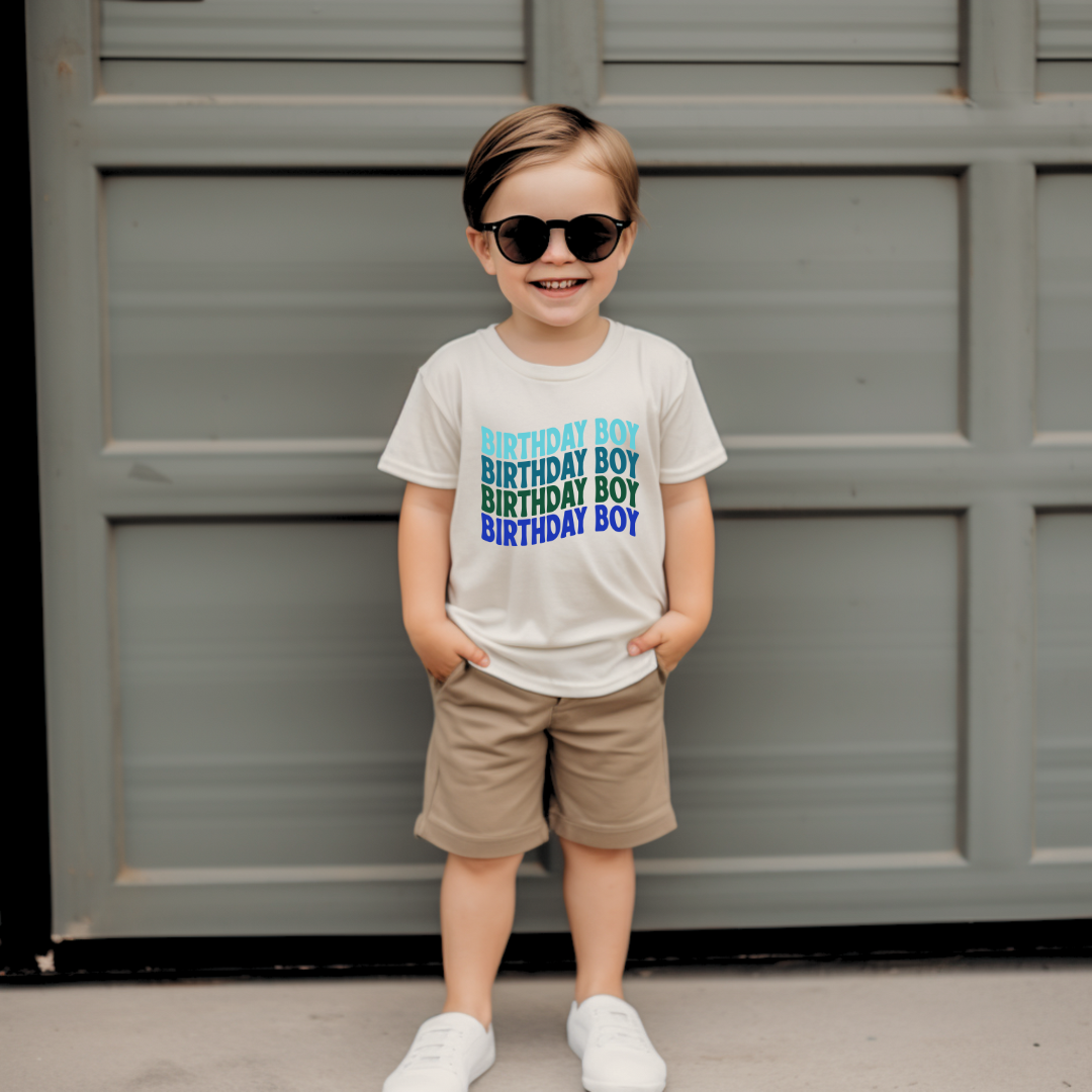 Kringle Krate Christmas Store Birthday Boy T-Shirt