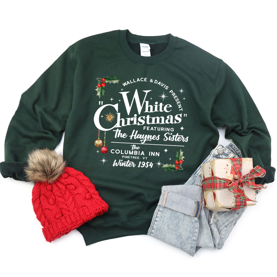 White christmas sweatshirt best sale