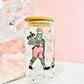 Kringle Krate Christmas Store “I’m Not Going” Beer Can Glass