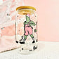 Kringle Krate Christmas Store “I’m Not Going” Beer Can Glass