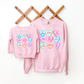 Kringle Krate Christmas Store Conversation Hearts Kids Sweatshirt