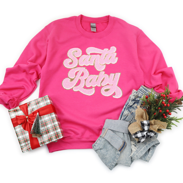 Santa baby sweatshirt clearance target