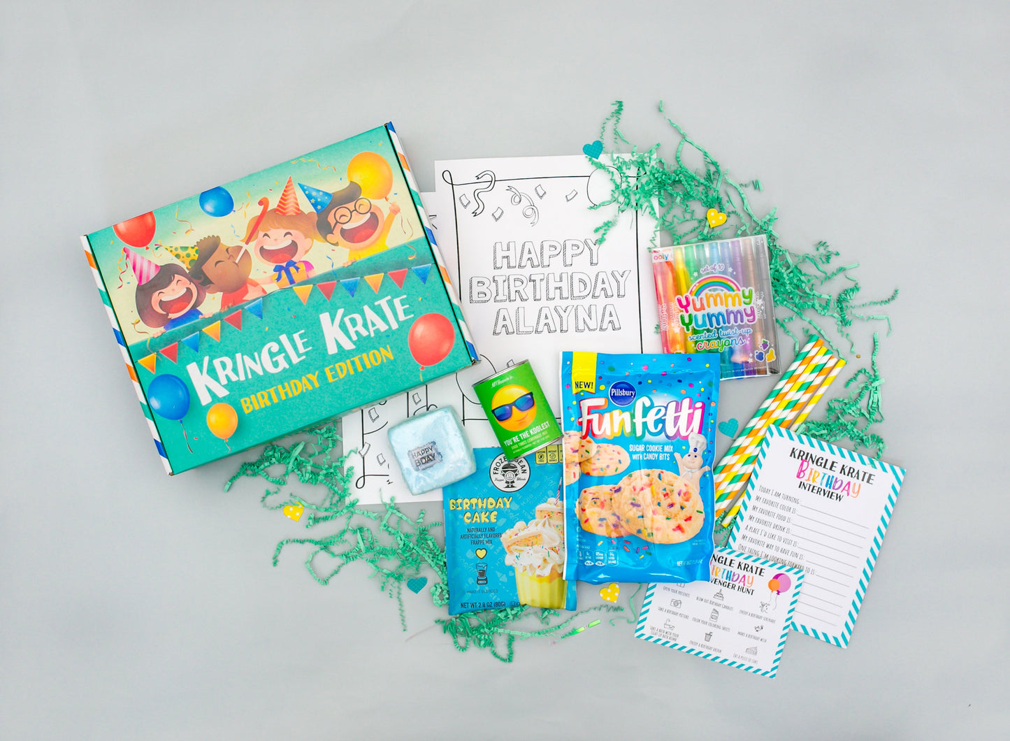 Kringle Krate Christmas Store Birthday Box for Kids