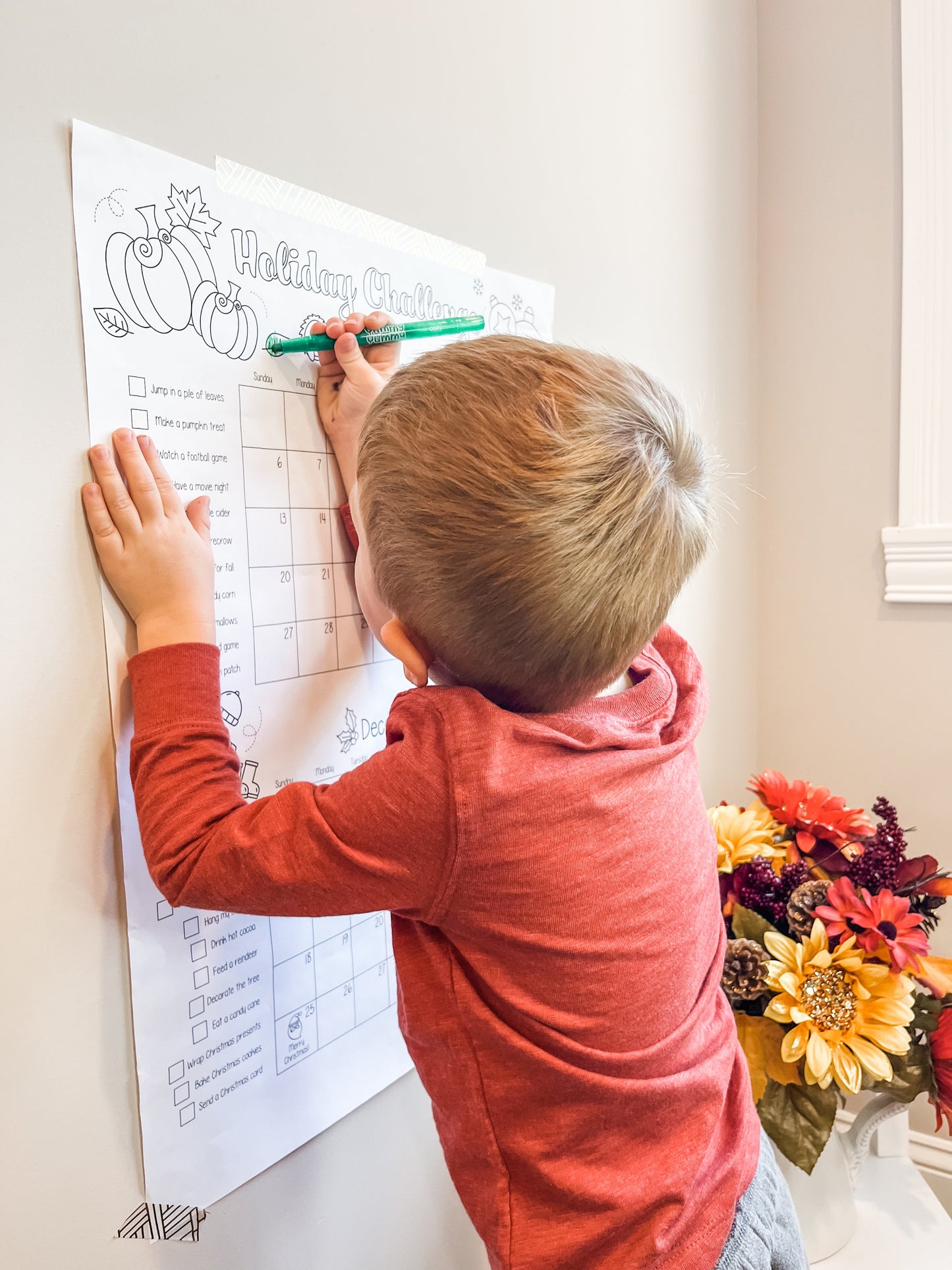 Kringle Krate Christmas Store Holiday Countdown Calendar (November & December)