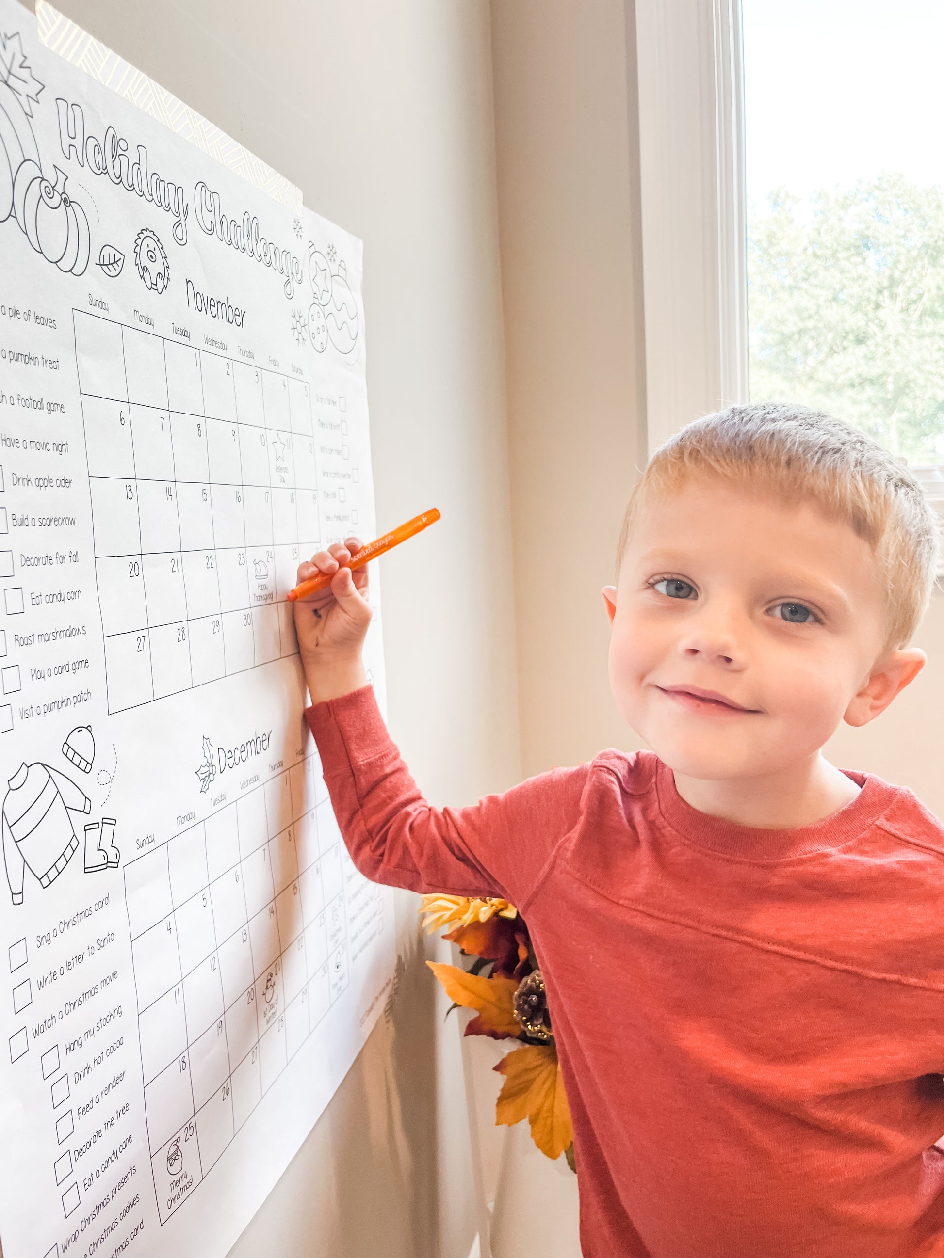 Kringle Krate Christmas Store Holiday Countdown Calendar (November & December)